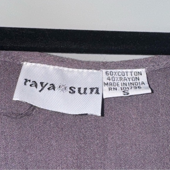 Raya Sun Purple Boho Dress - Picture 4 of 5